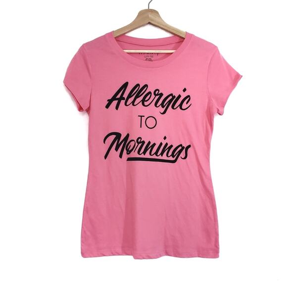 Wound Up | Allergic to Mornings Graphic Tee - Picture 1 of 4